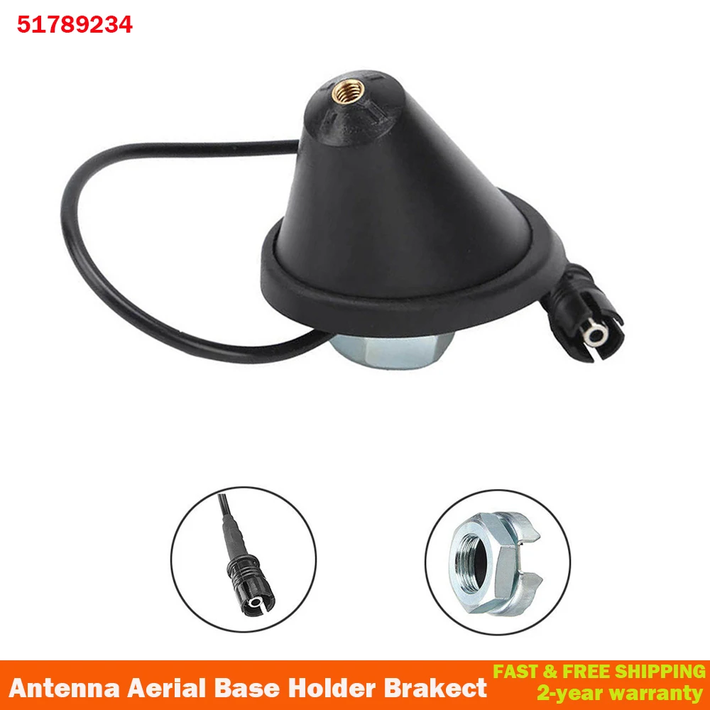 For Fiat Grande Punto Evo 500 Panda Bravo Stilo Croma 51908657 51789234 Car Roof Antenna Aerial Base Holder Brakect