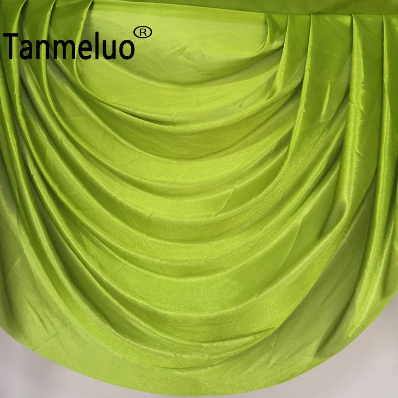 Tanmeluo 3M Width Custom Color Ice Silk Drape Swag Decoration Event Party Wedding Backdrop Curtain Swag Stage Background Drapery