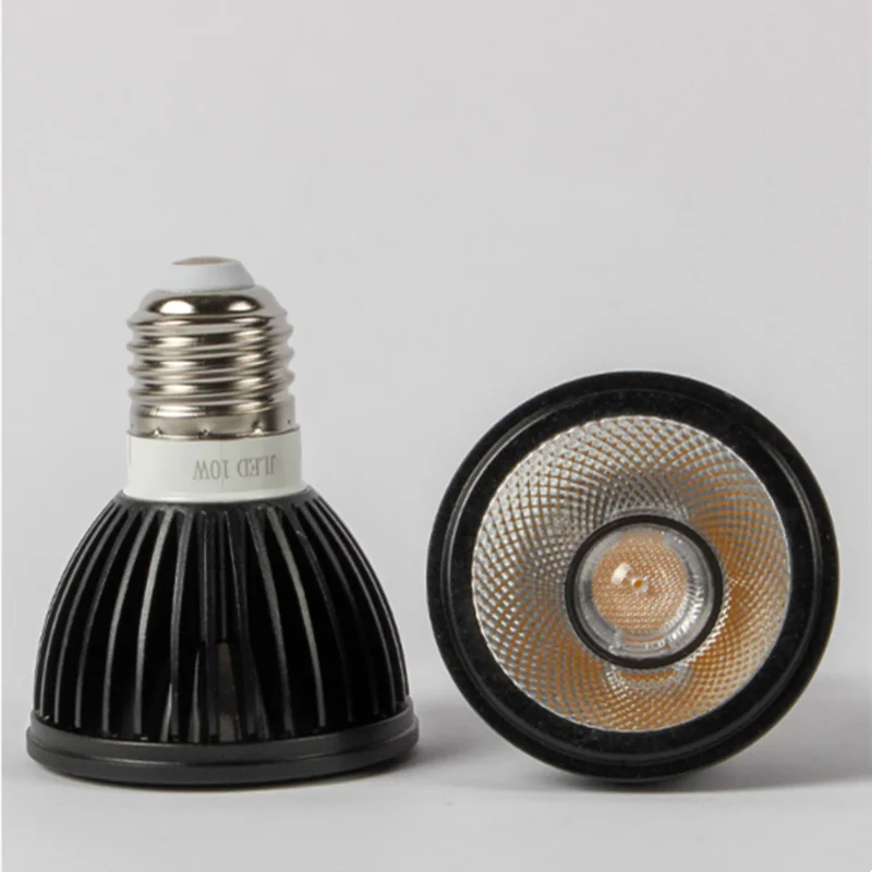 Led Spotlight Cup Cob Light Bulb E27 Screw 12w15w Variable Focal Length Side Shine 220VAC