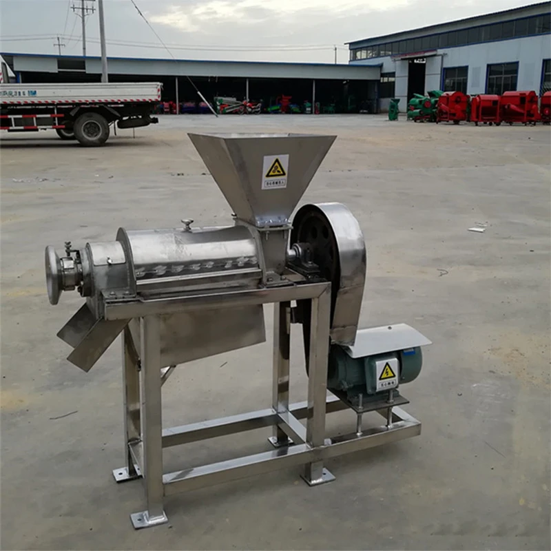 Fruit and vegetable crushing and squeezing juicer Commercial 1.5KW pulping machine Electric large-scale juicer 500kg/h