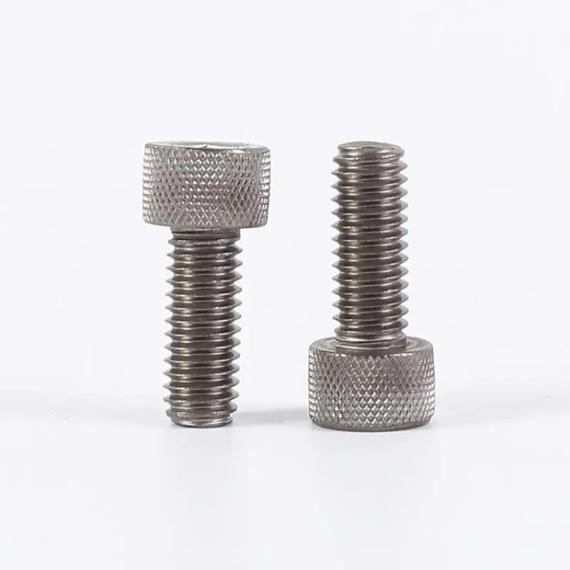 5 pezzi lunghezza 6mm-50mm viti a testa esagonale in titanio M3 M4 M5 M6 M8