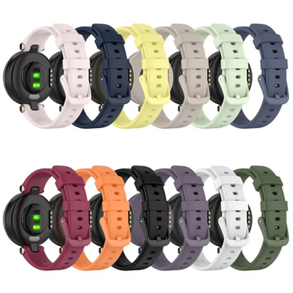 Silicone Wristband For Garmin Lily Smart Watch Colorful Waterproof Replacement Band Strap For Garmin Lily Accessories