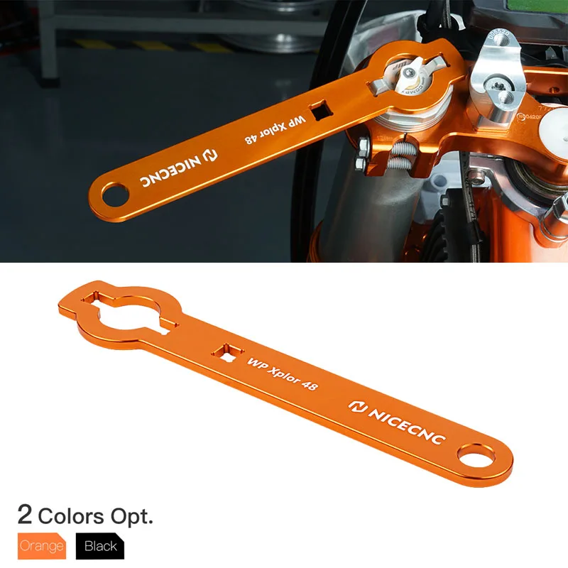 48MM WP Xplor Fork Cap Wrench Pre load Adjuster Tool For KTM EXC-F 350 EXC-F 250 XC-W 150 250 300 TPi Six Days Husqvarna TE 300i