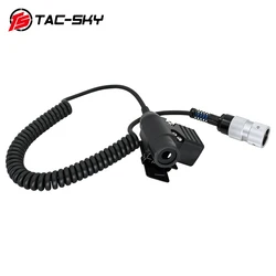 TAC-SKY 6-Pin U94 Ptt Spring Wire Ptt is Suitable For Tactical AN/PRC 148152 Walkie-Talkie Dummy Case Virtual Zygote