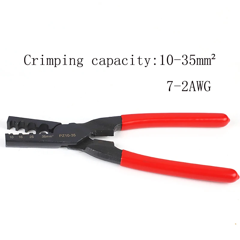 Small Crimper Pliers 0.25-35mm Germany Style Electrical Bootlace Terminal Ve Crimping Tools