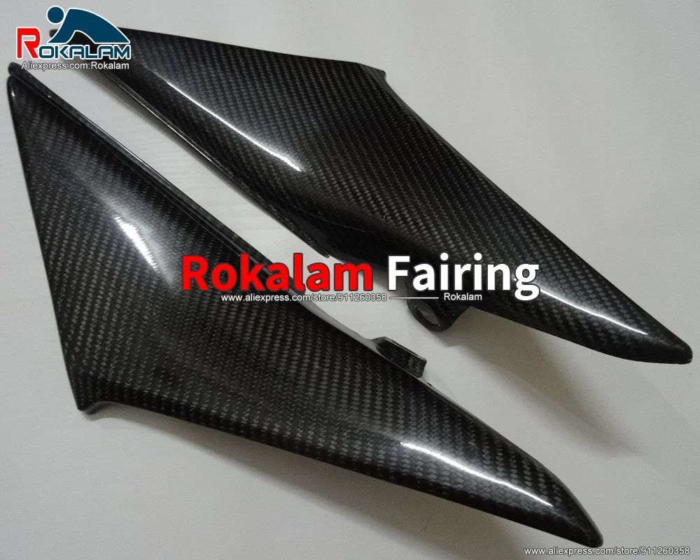 Carbon Fiber Tank Side Covers Panels Fairing For Honda CBR600RR F5 2003 2004 CBR600 RR 03 04 Motorcycle Aftermarket Parts