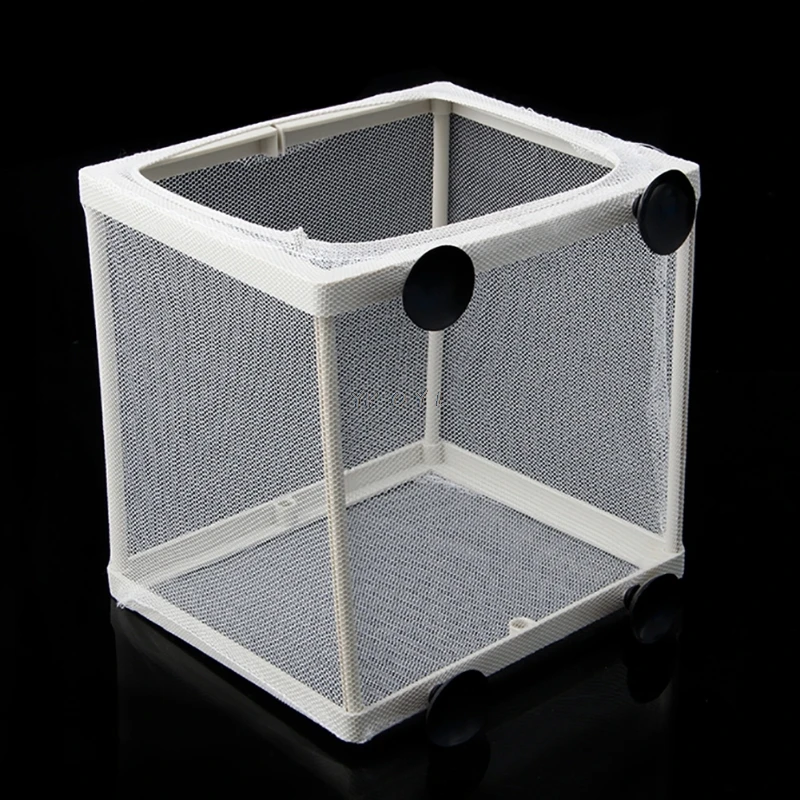 Aquarium Fish Tank Double Breed Incubator Breeder Rearing Trap Box Hatchery S/L