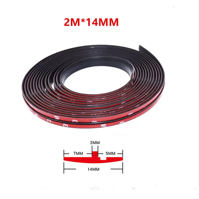 Car Window Edge Windshield Roof Rubber Sealing Strip Noise Insulation For ACURA Mdx Rdx Tl Tsx Rl Zdx Integra Rsx Accessories