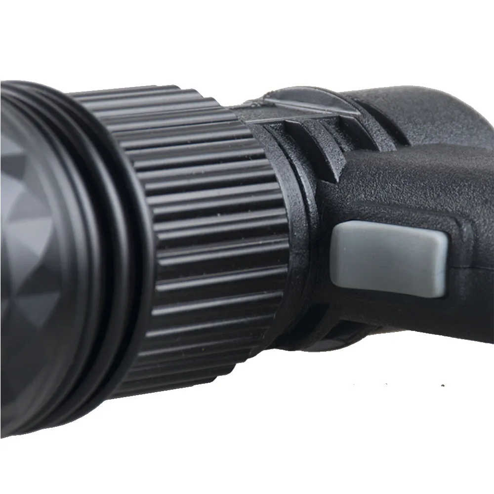 Ju Jingyang LED Handheld Searchlight USB Rechargeable Glare Zoom Flashlight Outdoor Hunting Night Fishing Light