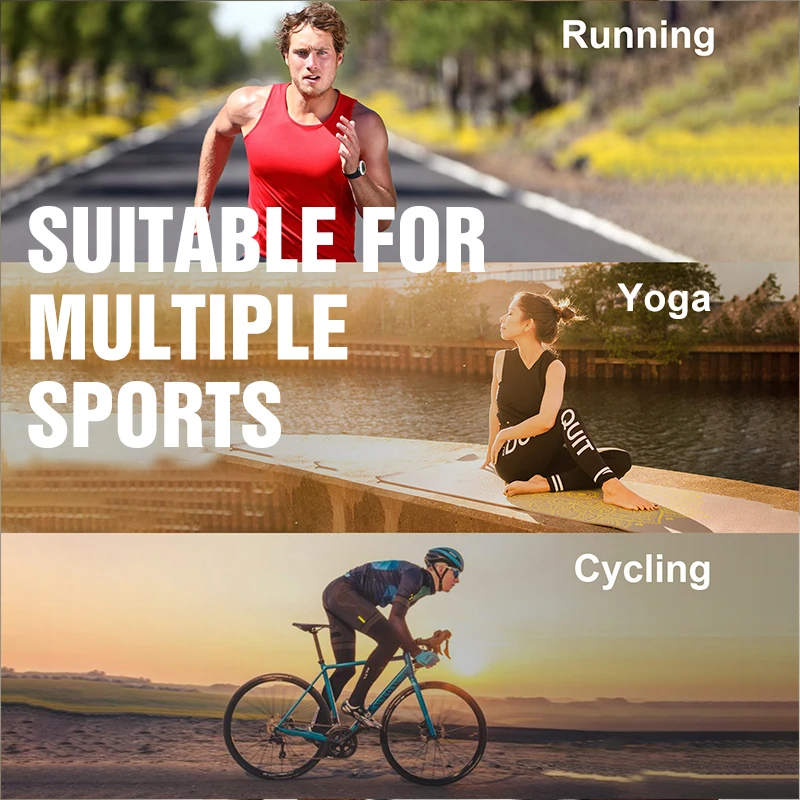 COOSPO H808S Herzfrequenzsensor Dual-Modus ANT Bluetooth mit Brustgurt Fahrradcomputer für Wahoo Garmin Zwift Sportmonitor – Detail 12