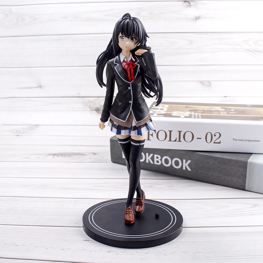 

20CM Yukinoshita Yukino Sexy Anime Figure My Teen Romantic Comedy SNAFU Yui Yuigahama Action Figure Yukino Figurine Model Toys