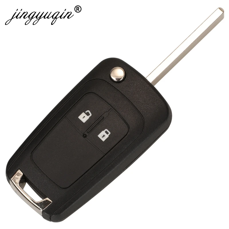 jingyuqin G4-AM433TX 433Mhz ID46-PCF7941 Car Remote Key Fob for Opel/Vauxhall Corsa D 2007+2012 Meriva B 2010+2014 Flip Control