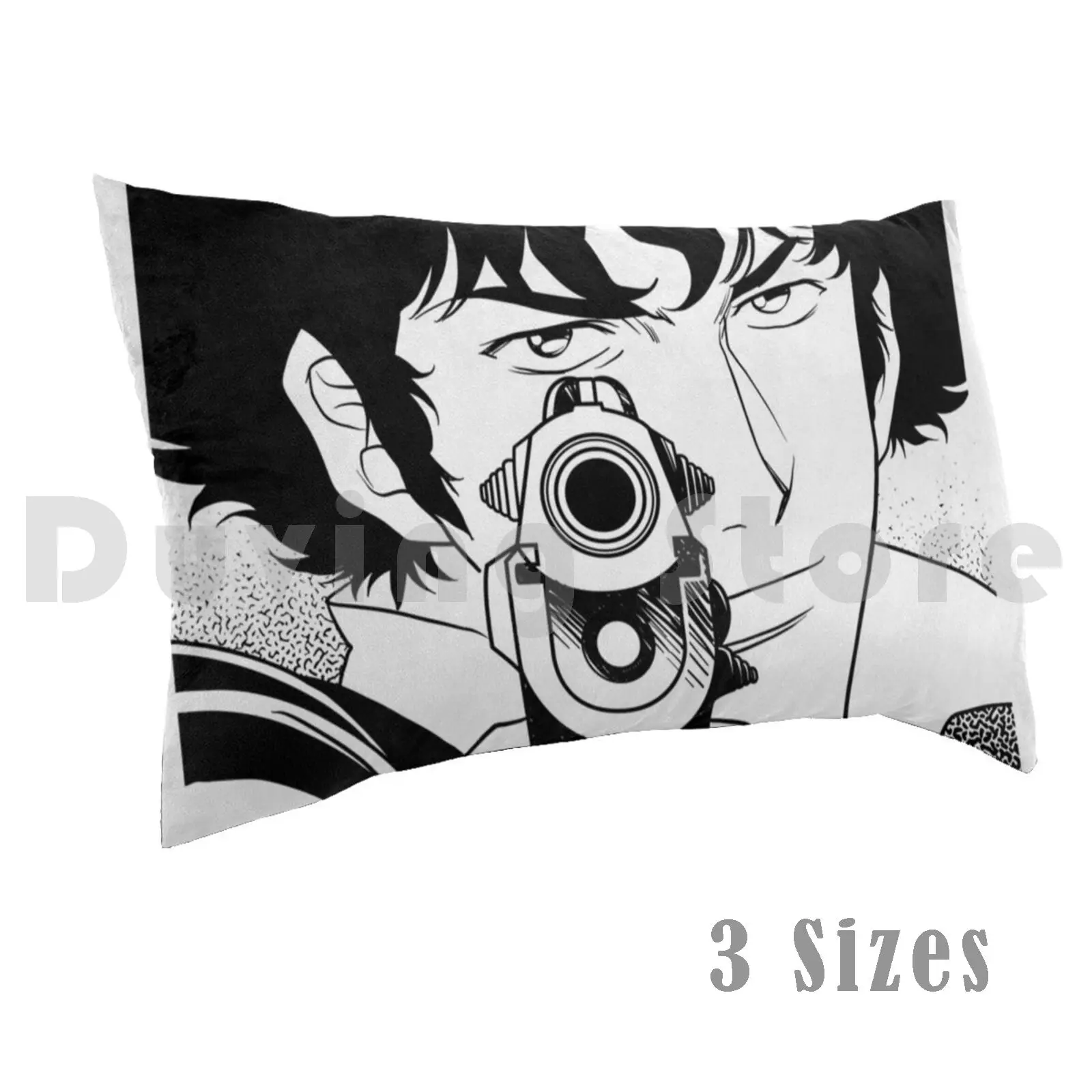 Pillow Case Space Cowboys 1912 Spike Spiegel Faye Valentine Ed Jet Black