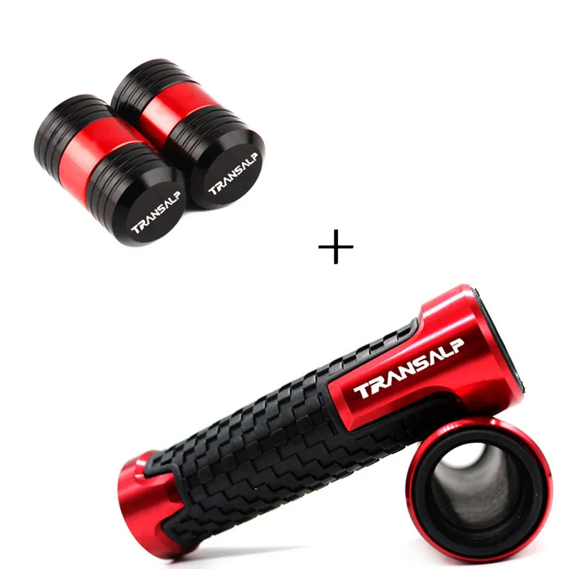 Brand New For Honda TRANSALP 600 XL700V 700 XL 650 VY/V1-V7 Transalp Motorcycle Wheel Tire Valve caps & Handlebar Grips For