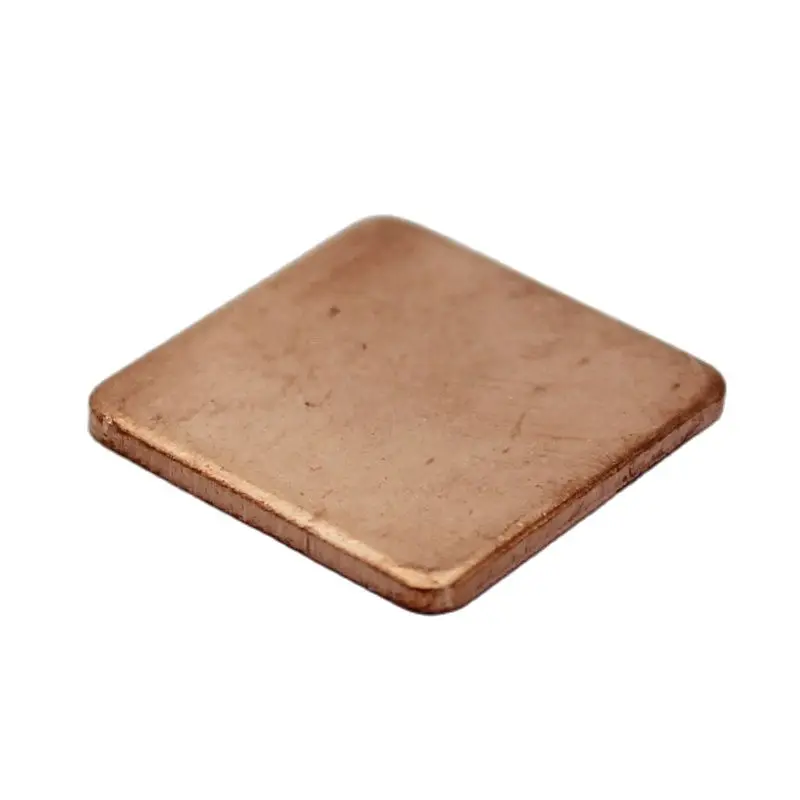 Imagem -04 - Folha de Cobre Puro Placa de Calço Dissipador de Calor Almofada Térmica Gpu Cpu Laptop 0.1 Milímetros 0.3 Milímetros 0.4 Milímetros 0.5 Milímetros 0.6 Milímetros 0.8 Milímetros Milímetros 1.2 1.5 Milímetros