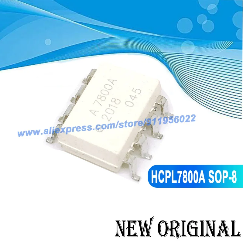 (5 peças) HCPL7800A HCPL-7800A A7800A SOP-8