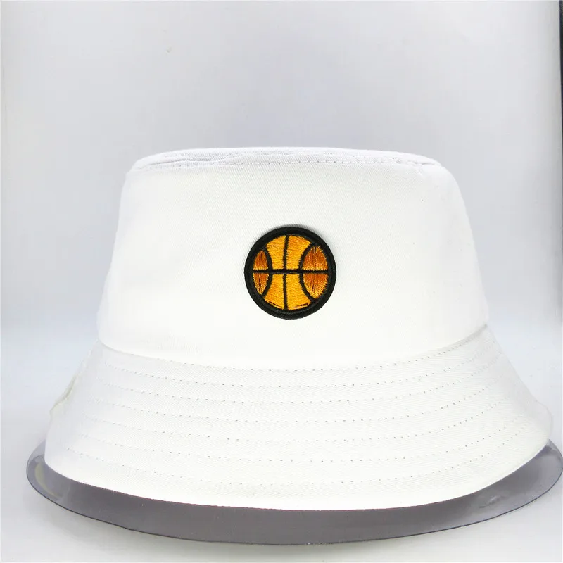 

The basketball embroidery cotton Bucket Hat Fisherman Hat outdoor travel hat Sun Cap Hats for kid men Women 306