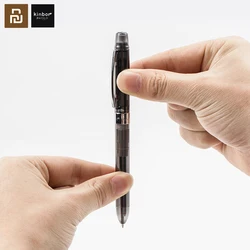 Youpin Kinbor 3way Multifunction Pens 0.5mm Black Red Refill Gel Pen Mechanical Pencil Exclusive Rubber Office School