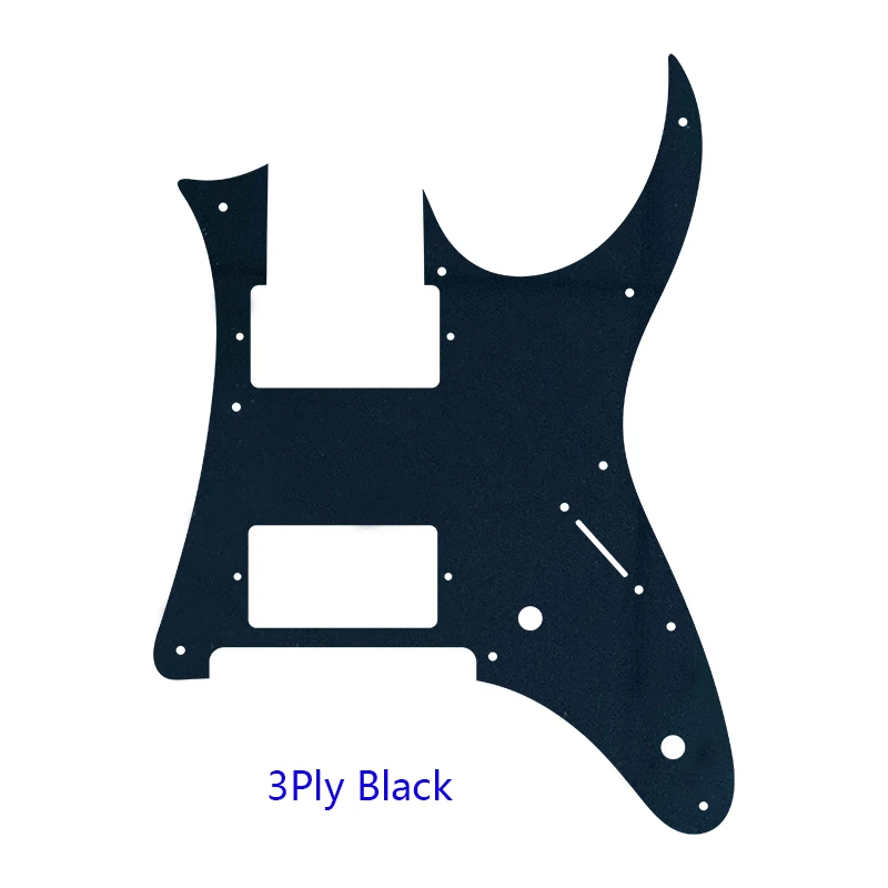 Xin Yue Custom Electric Guitar Parts - For MIJ Ibanez RG3550MZ Guitar Pickguard HH Humbucker Pickup Scratch Plate Flame Pattern
