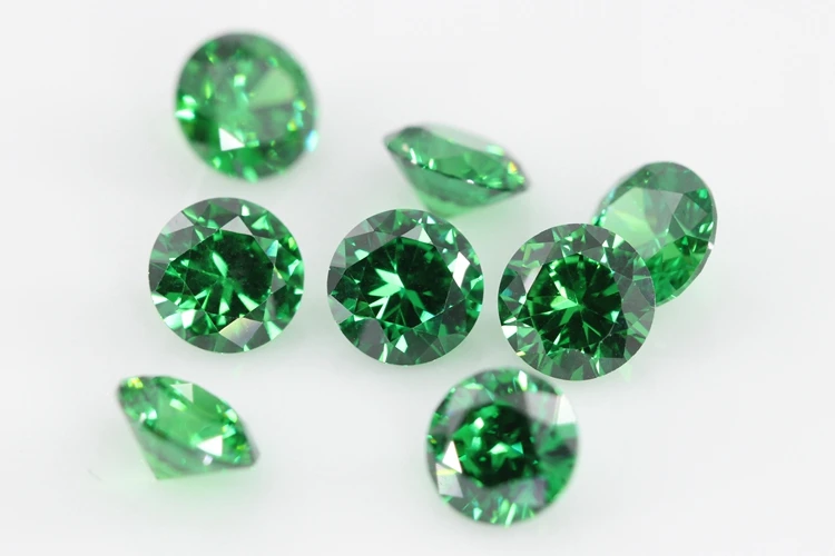 5A Qaulity 1.0~3.0mm Various 20 Colors Loose Cubic Zirconia Stones Round Brilliant Cut Loose CZ Synthetic Gem For Woman Jewelry