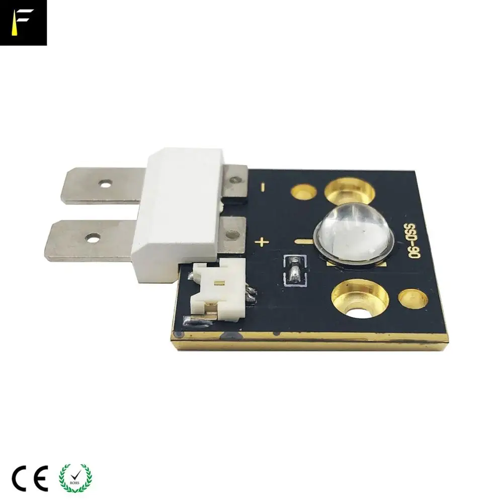 CBT90 CST SSD-90 60W Stage Spot Light LED Emitter Source Ultra-bright DIY Projector Light 9 Chip LED 60w with 60/90 Degree Len