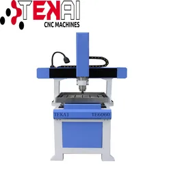 simple operation cast iron body milling engraving machine with Hiwin 20mm rails for sale Mdf wood crafts cnc kit 4 axis