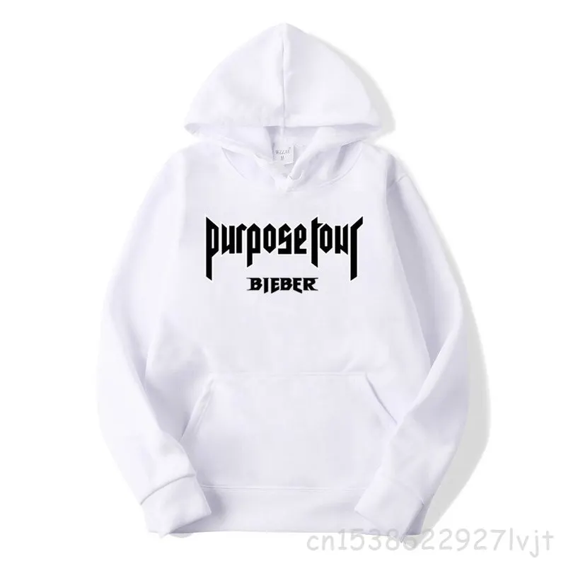 Justin Bieber Poster Hip Hop Sweat Homme Hoodie Hooded Man Women Justin Bieber Harajuku Streetwear Hoodies Long Sleeve Clothing