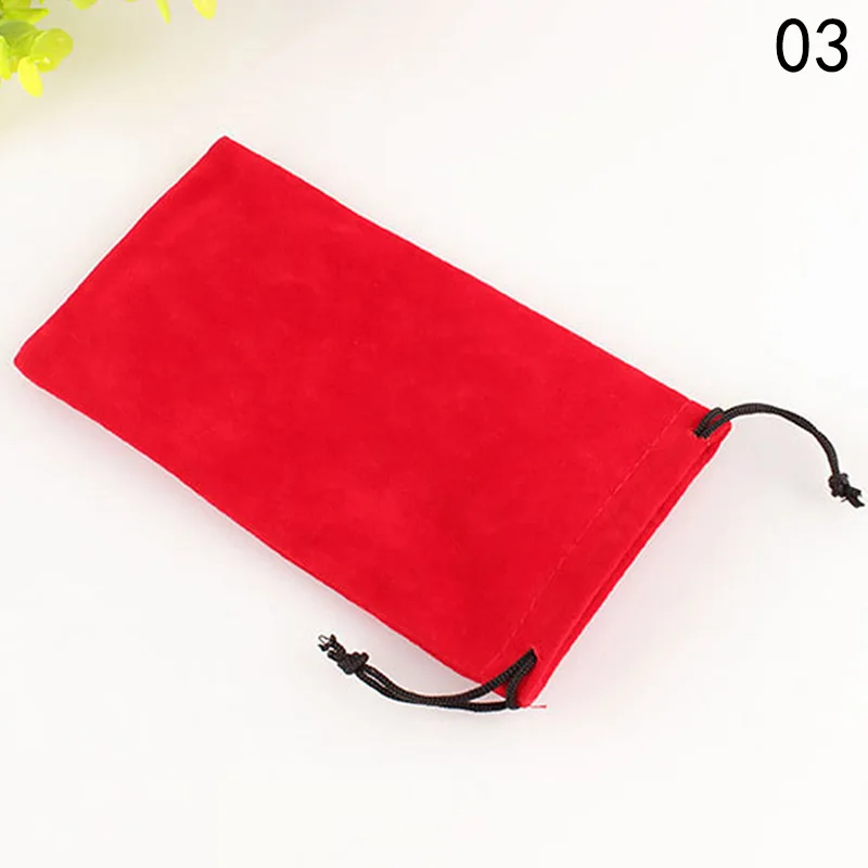 1Pc 18x9cm Velvet Bag Jewelry Bag Bracelet Candy Glasses Jewelry Packaging Bags Wedding Drawstring Pouch Gift Bag Storage Bags