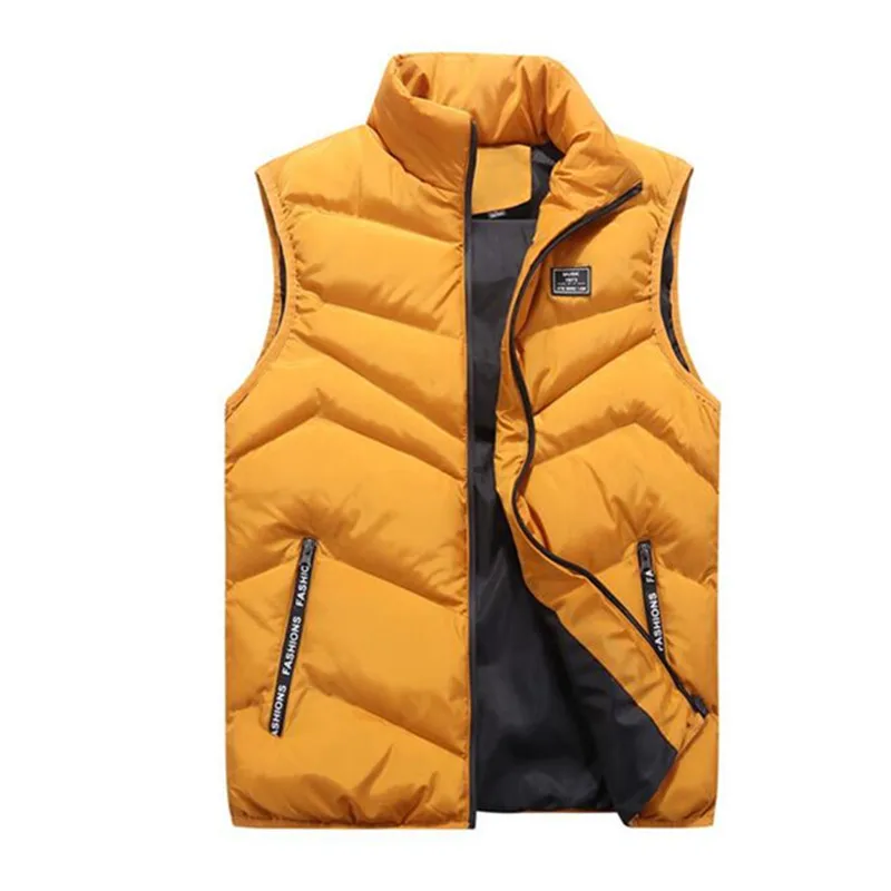 

Новый стиль, стильная жилетка, Мужская брендовая мужская куртка, жилеты без рукавов, мужские повседневные куртки, мужской жилет, мужской хлопковый утепленный жилет