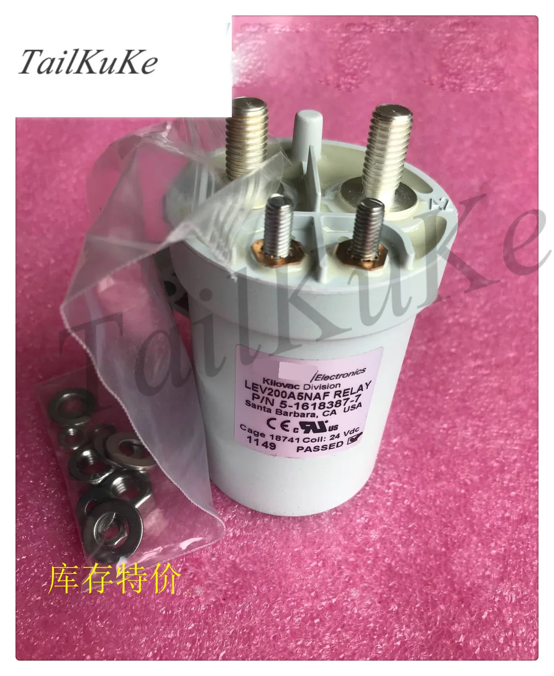 Contactor LEV200A5NAF 200A 5-1618387-7