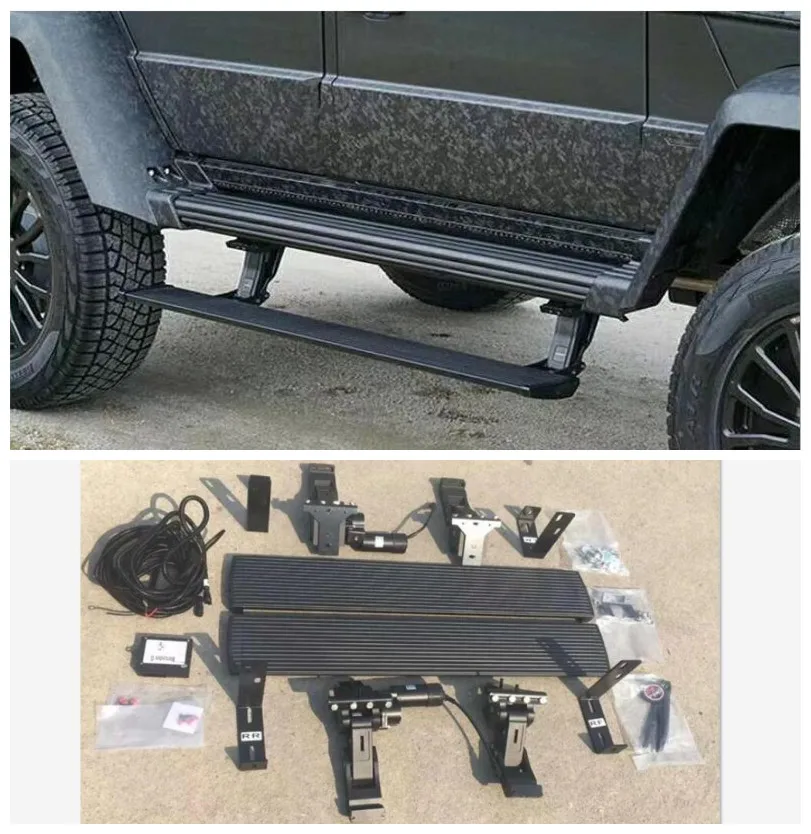 

Electric Motor Automatic Running Boards For Mercedes Benz G Class W463 W464 G63 G55 G65 Side Step Bar Pedals Nerf Bars