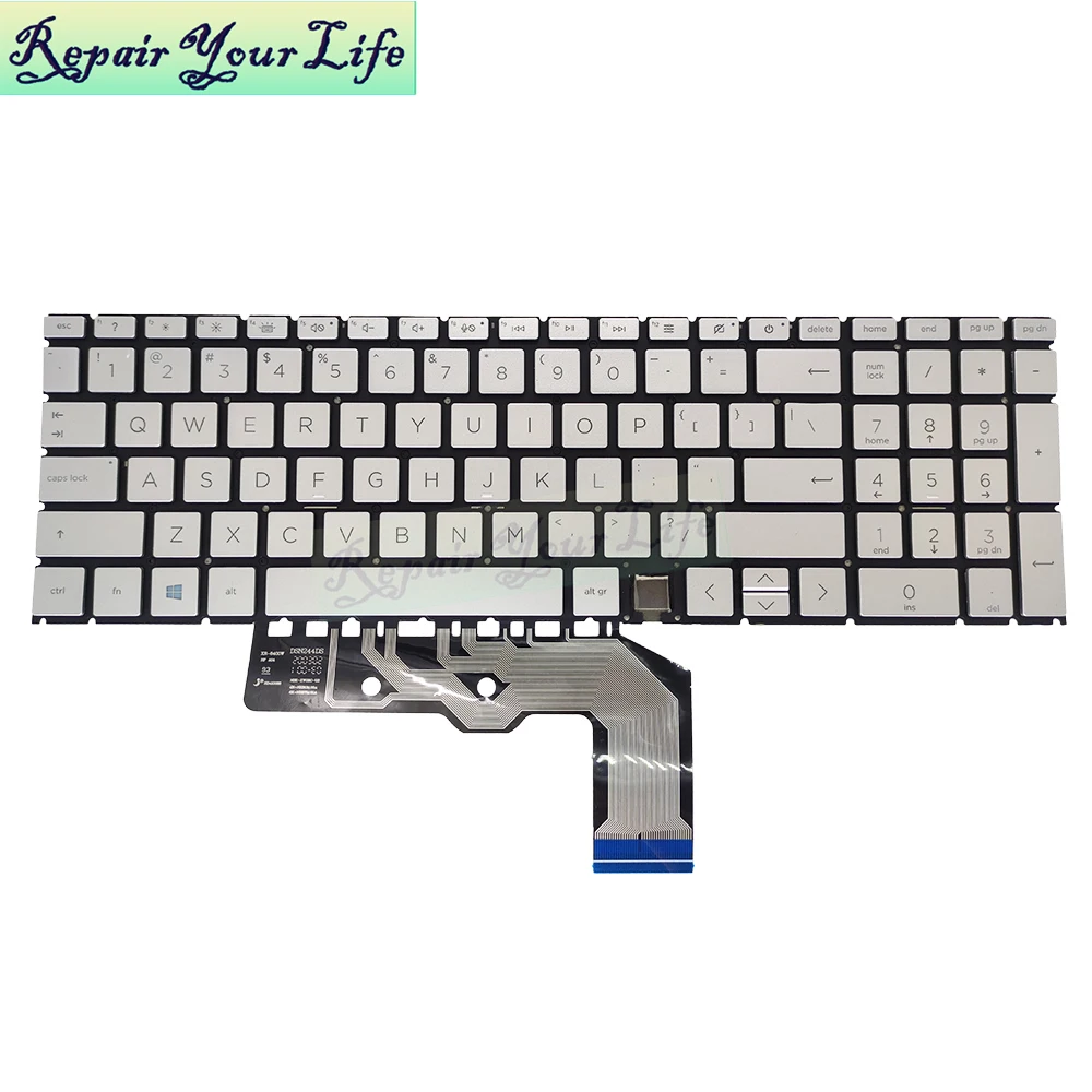 Imagem -05 - Inglês Japão sw Ele Teclado Backlight Teclados para hp Envy X360 15-ed 15m-ed 15-ag Envy 15 ee Tpn-w140 C149 Nsk-xw1bc