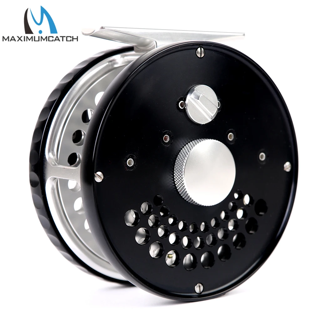 Maximumcatch 3-11WT Fly Fishing Reel - Clicker/Disc Drag, Lightweight CNC T6061 Aluminum, Saltwater Freshwater