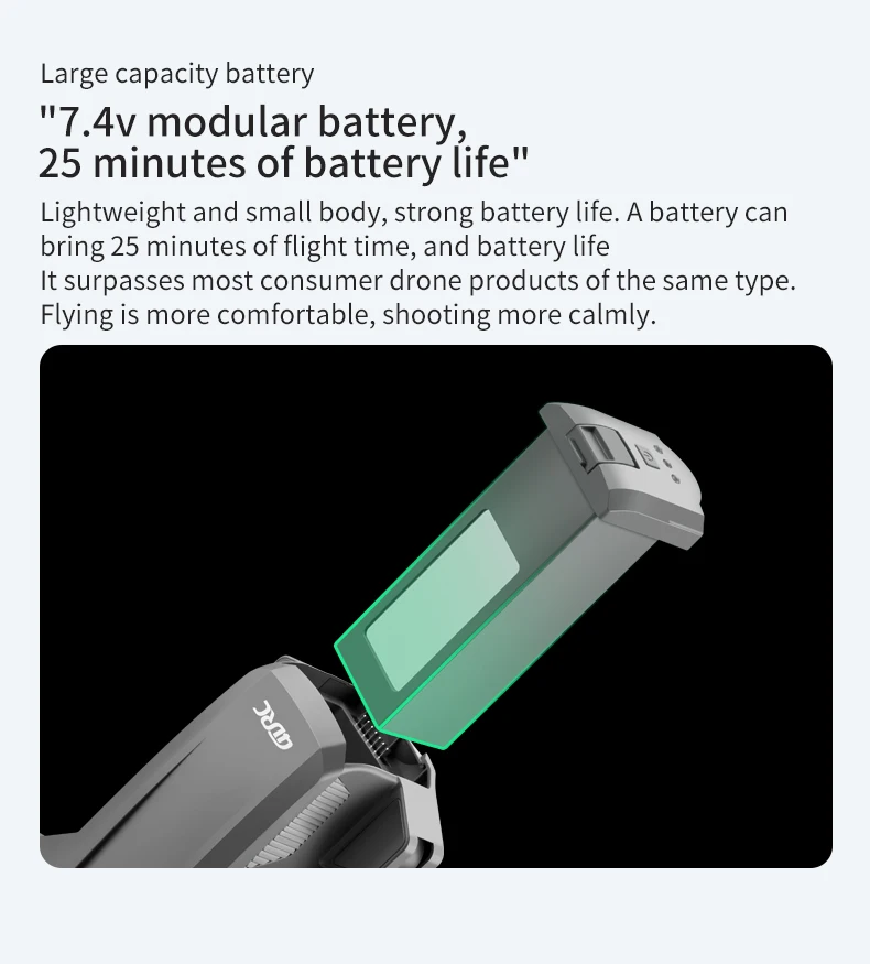 Ban Đầu 4DRC F4 Drone Pin 7.4V 3500MAh Chân Vịt Dây USB Cho F4 Máy Bay Không Người Lái Phần Pin 4D-F4 Drone phụ Kiện