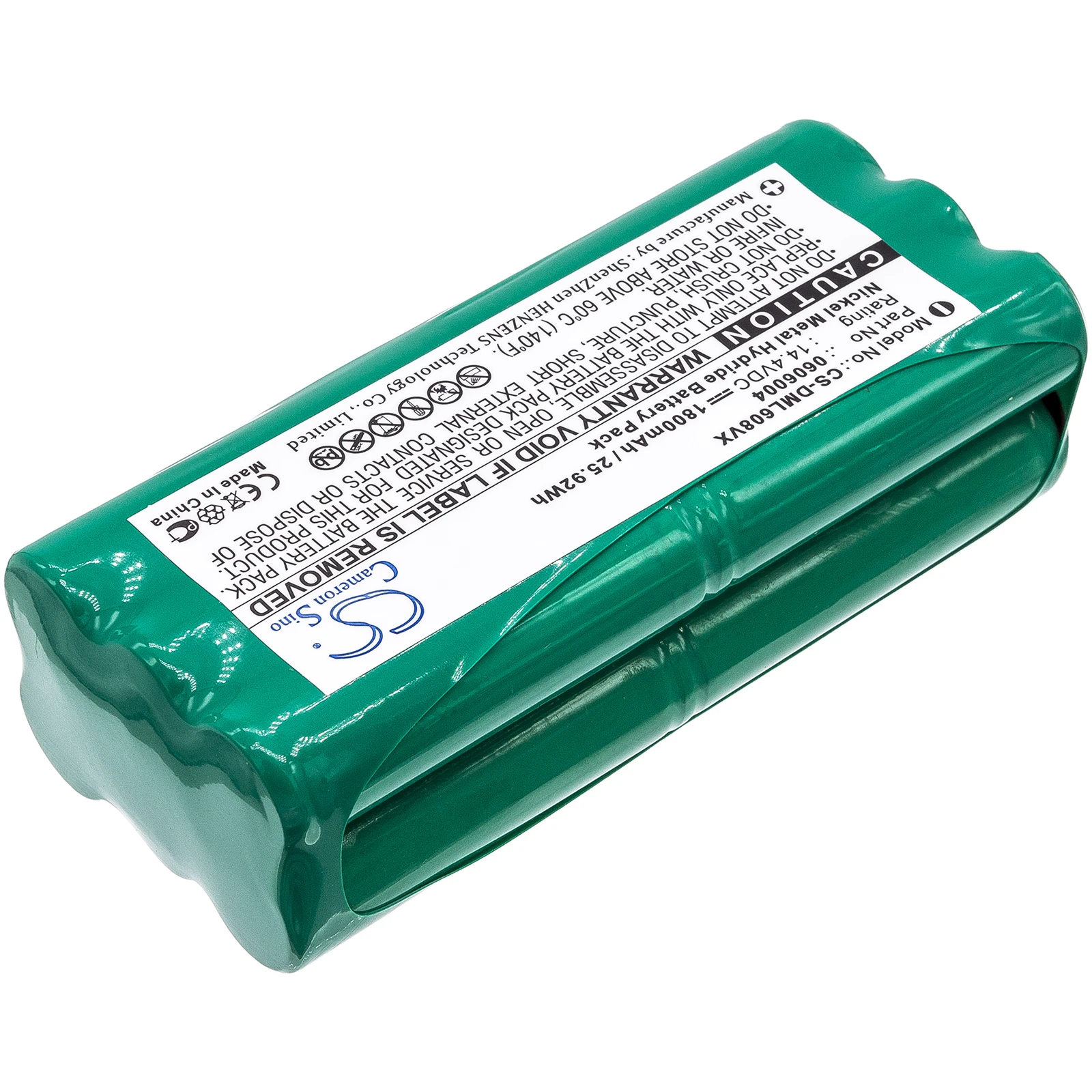 Battery for Dirt Devil M612 Spider, M612 SPIDER 2.0, M612 Spider wie, M613, Puck, Spider,  0606004, R1-L051B 14.4V/mA