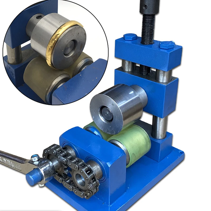 Imagem -06 - Ferramenta Multifuncional de Manivela para Pulseira Máquina com Rolo de Dupla Finalidade Máquina de Dobrar Pulseiras