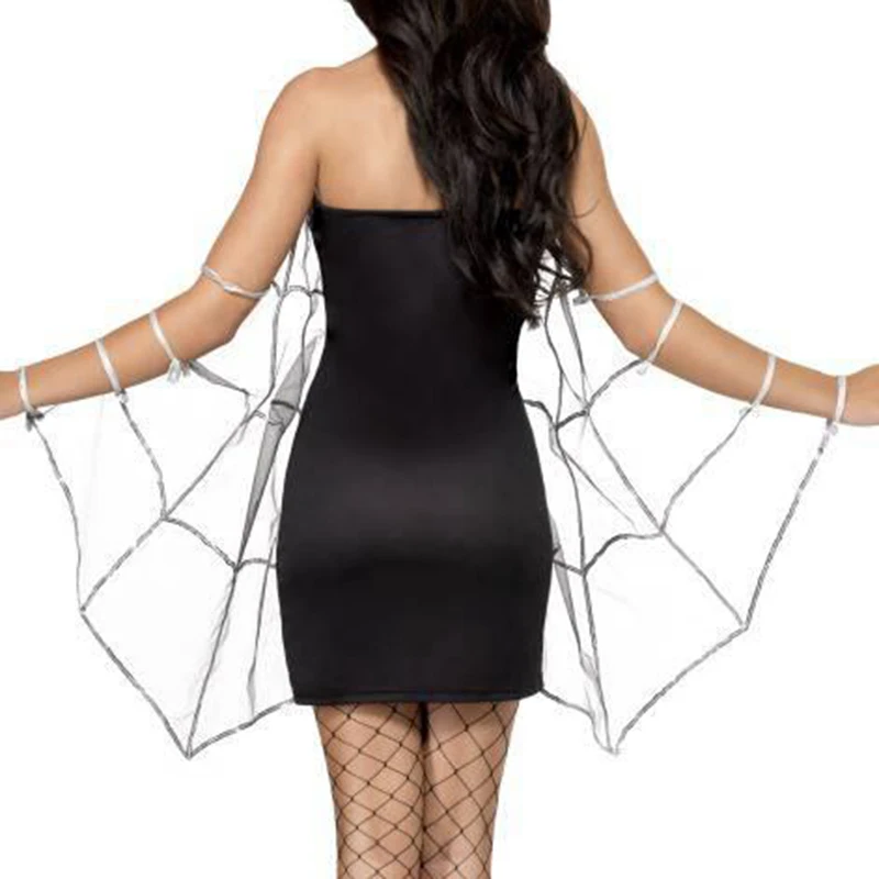 زي سبايدر جوين سيمبيوت فينوم كرنج ستايسي قناع تنكري بقلنسوة بدلة زنتاي العنكبوتية المضادة لجوينوم للنساء #4