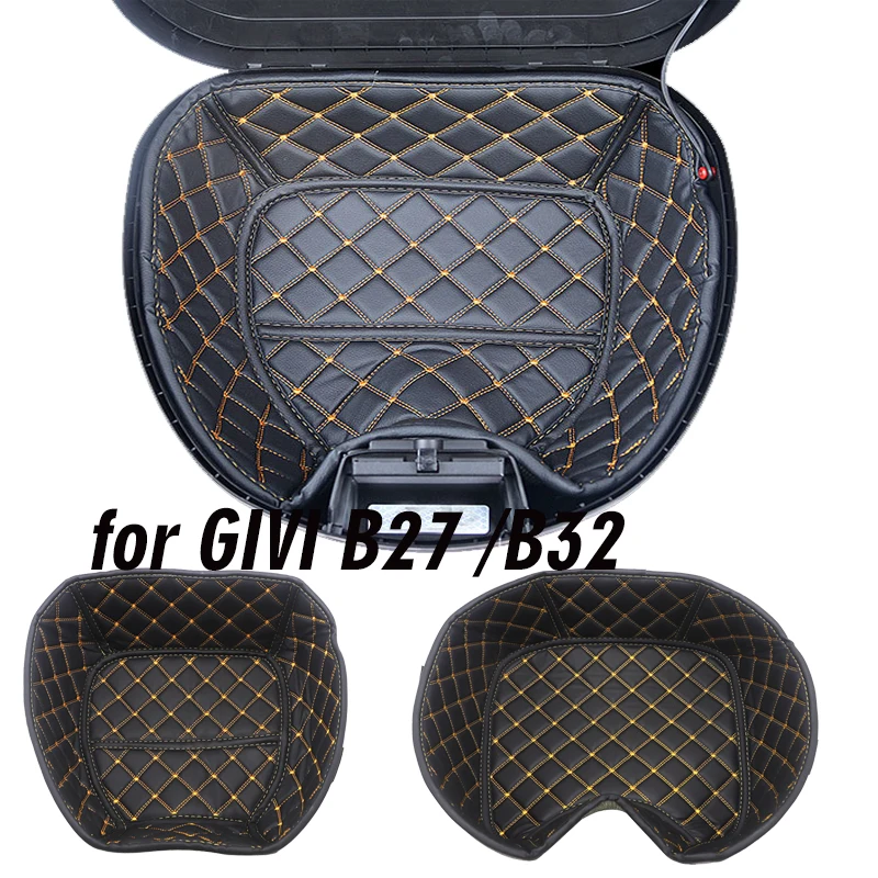 

Motorcycle PU Leather Bag For givi B32 E43 B27 Tail Box Lining Trunk Case Liner Luggage Box Inner Container Tail Case