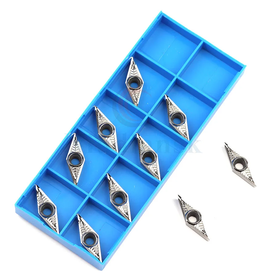 1pc s20r/S25S-SVWCR16 cnc ferramenta de gerencio interno que entra o ângulo 72.5 ° durável e durável + 10 pces vcgt1604 inserções de alumínio do carboneto