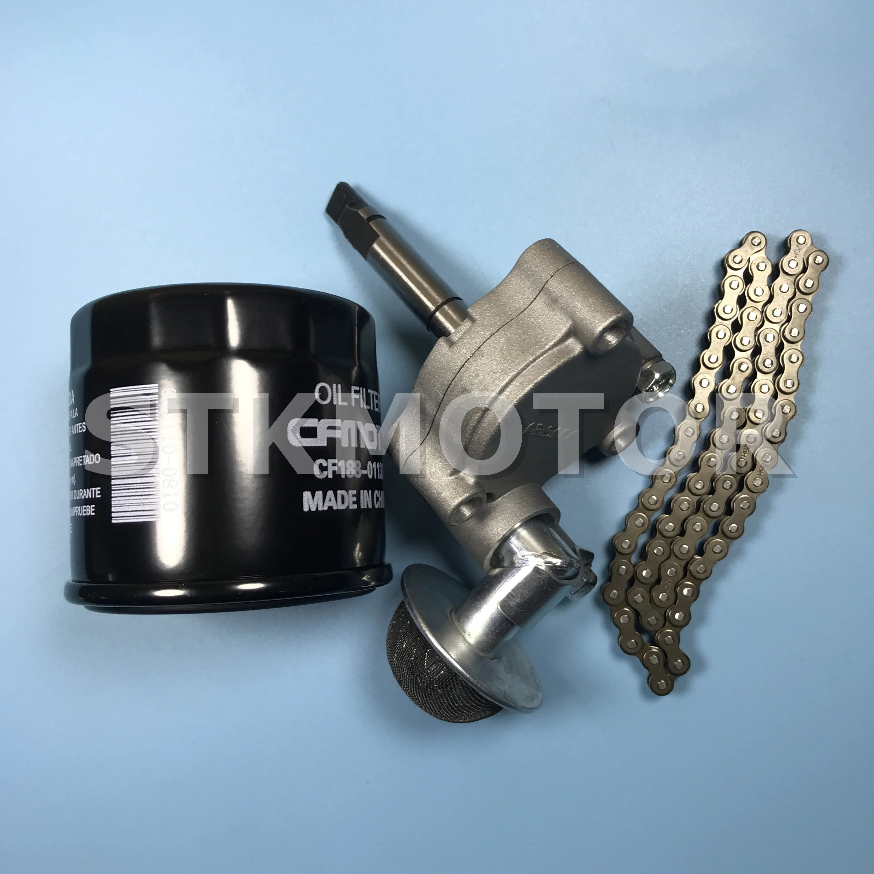 CF500 CF188 Oil Filter Oil Pump and OIL Pump Chain For CF500 ATV Engine Repair Kits