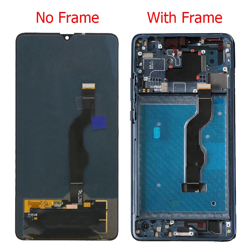 Imagem -02 - Montagem do Painel de Tela Sensível ao Toque Lcd Exibição com Moldura Amoled Huawei Mate 20x Mate 20x 72 Polegadas Evr-l29