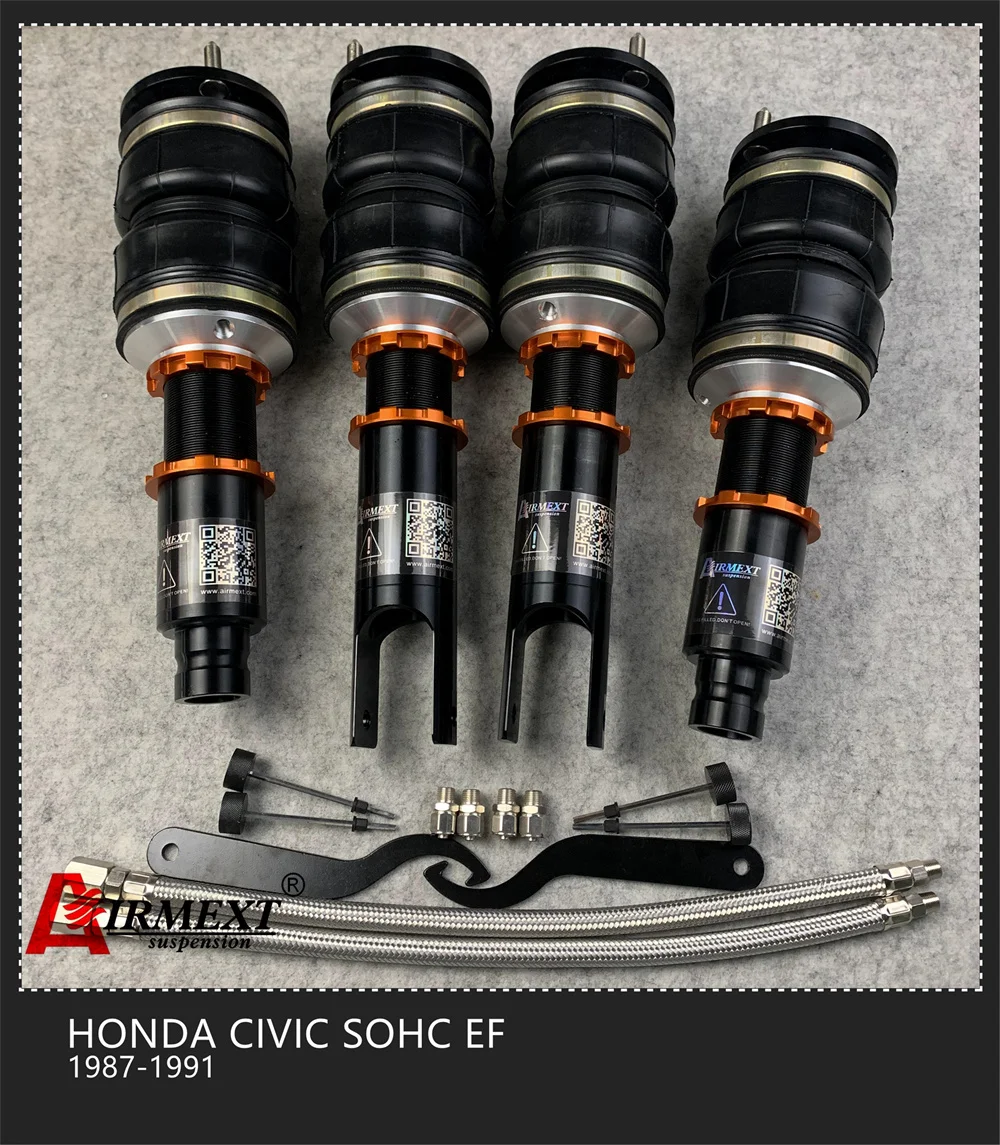 For HONDA CIVIC SOHC EF(1987-1991)/ Air suspension kit /coilover air spring /Auto parts/ air spring/pneumatic