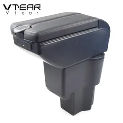 Vtear For Daihatsu Sirion Armrest Interior Center Console Storage Box Arm Rest Car-Styling Decoration Accessories Parts 2020