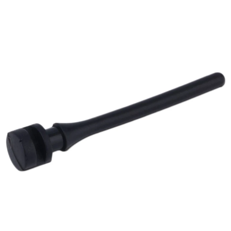 Tornillo de goma para ventilador de PC, remache de pasador de silicona, amortiguación de vibración de uñas, negro, 20 Uds.