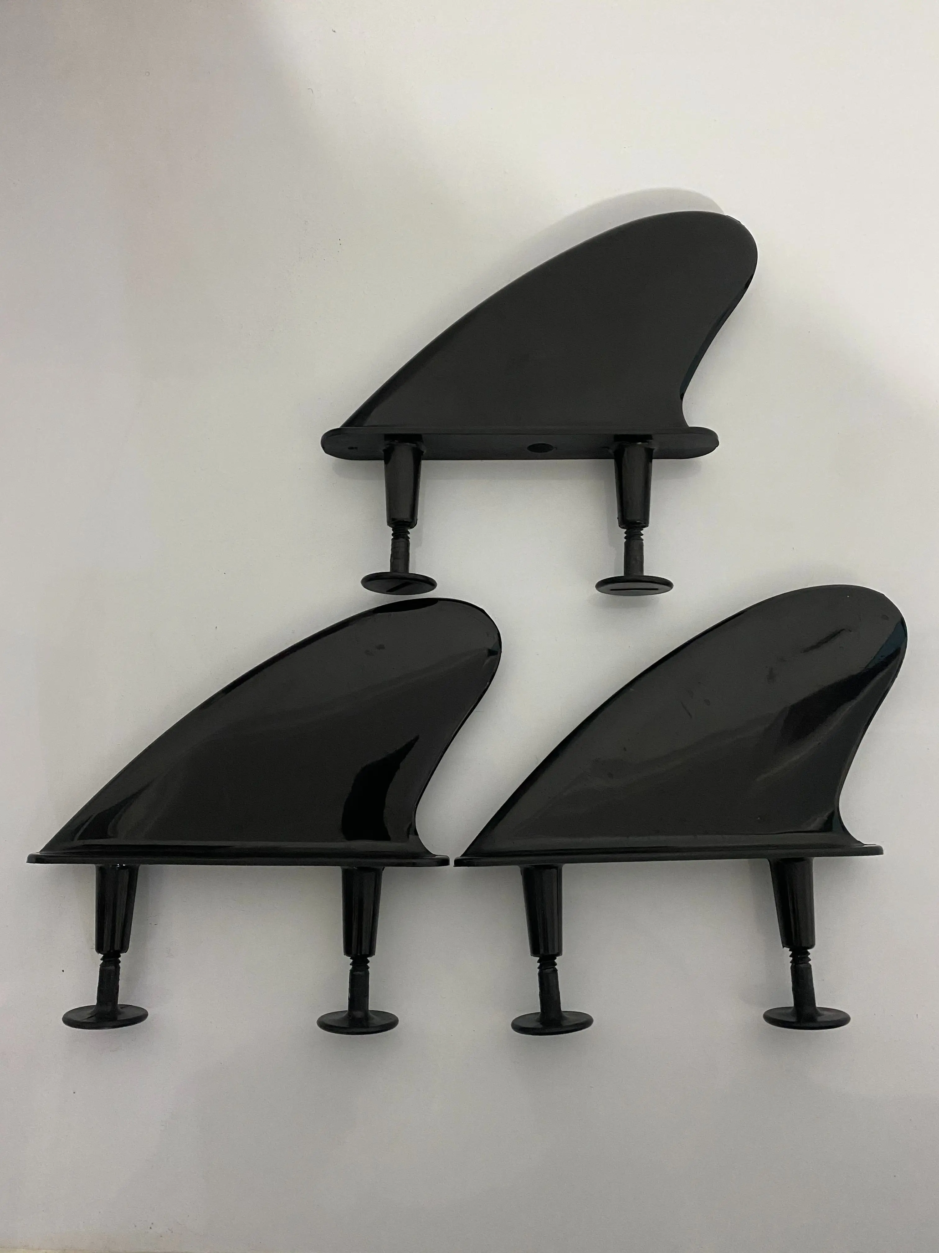 1Pic/3Pcs Weiche Surfen Flossen Kunststoff Weiche Schwanz Flosse Mit Ersatz 6 Flossen Schraube Longboard Softboard surf Zubehör – Detail 3