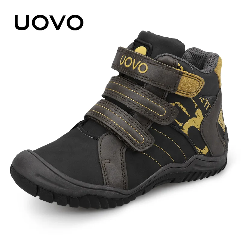 2023 UOVO Brand children shoes boys sport shoes boots Mid-Cut kids shoes high quality fashion sneakers for kids