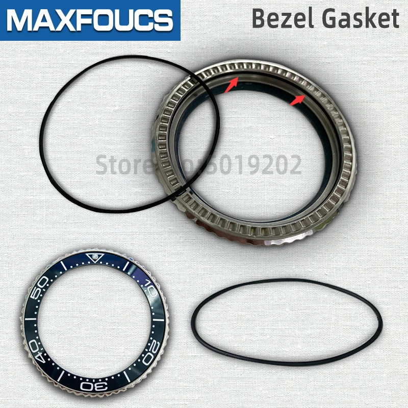 Gasket for skx007 skx009 front crystal gasket and case back Watch Replacement accessories Parts For Seiko