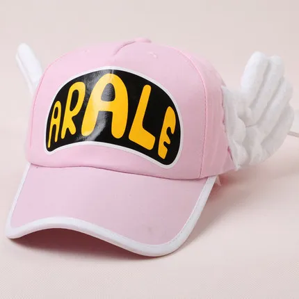 Anime Adult Children Cute Dr.Slump Arale Sexy Angel Wings Cosplay Hats Baseball Cap Sun Hat Gift Kawaii