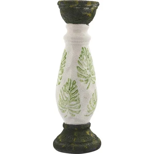 Vitale Soil Green Ceramic Candle Holder Large Size