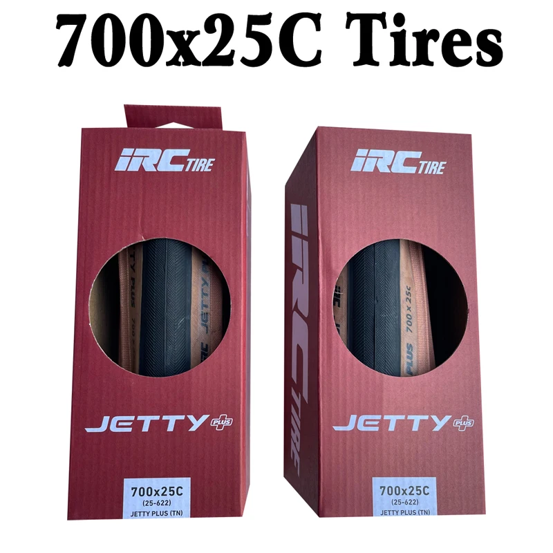

IRC Japan JETTY PLUS CAIS PLUS 700x23C 700X25C 700X28C Folding Bicycle Cycle Tire Bicycle Tyre Outside Tube Parts